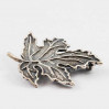 Broszka srebrna w kształcie liścia WS-2900