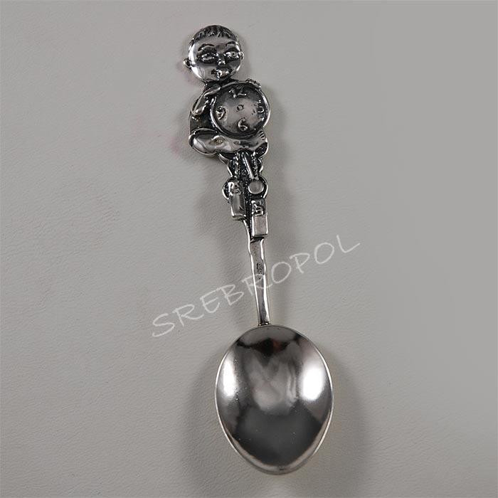 Łyżeczka srebrna chłopczyk ŁYŻ ML71/5