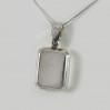 Zawieszka srebrna prostokąt otwierany W NP 26/5