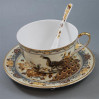 Filiżanki w kole - porcelana japońska Pawie FIL680K
