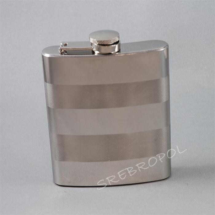 Piersiówka ze stali nierdzewnej 6.3101