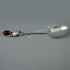Łyżeczka srebrna z bursztynem ŁYŻ TU 119/0