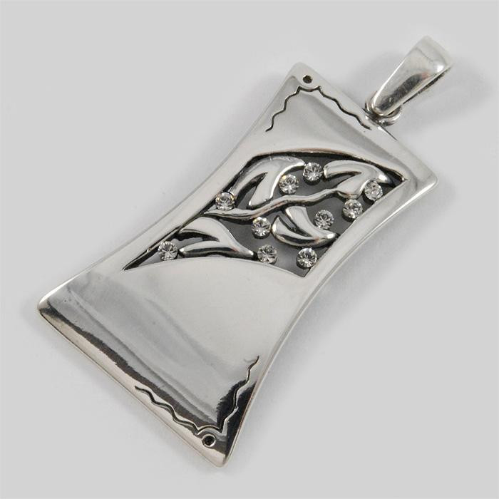 Wisiorek srebrny z cyrkoniami SA 430 8.3g