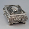 Szkatułka posrebrzana 461-4753
