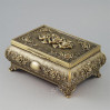 Mosiądzowana szkatułka na biżuterię 461-4754