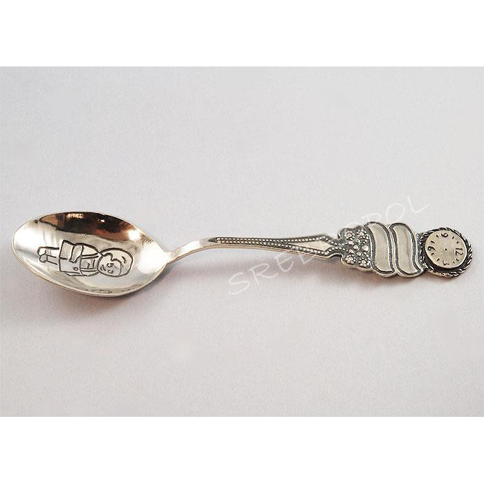 Łyżeczka srebrna chłopczyk FD 19.9g