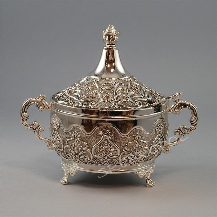 Cukiernica posrebrzana 466-7855