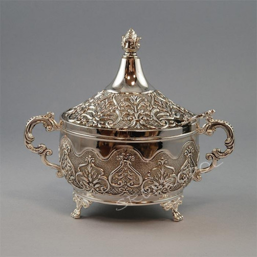 Cukiernica posrebrzana 466-7855