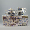 Cukiernica i mlecznik - porcelana japońska Pawie FIL155KN