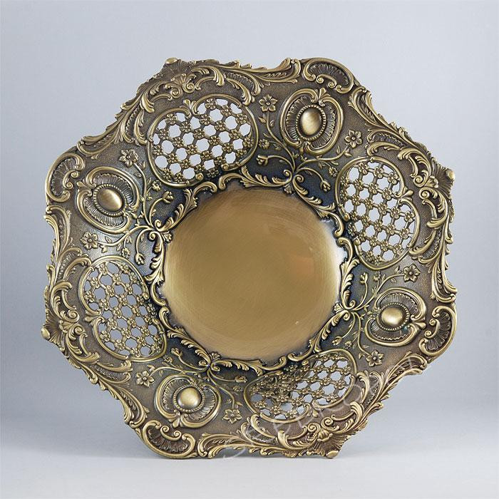 Patera na nodze mosiądzowana 466-7985