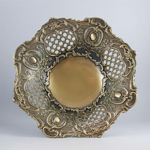 Patera na nodze mosiądzowana 466-7985