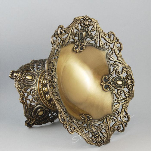 Patera na nodze mosiądzowana 466-8011