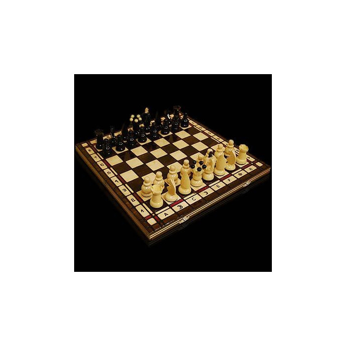 Recznie rzeźbione szachy 40x40