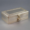 Posrebrzana kasetka, szkatułka na biżuterię 461-4331