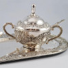 Komplet posrebrzany cukiernica i mlecznik SO.8801