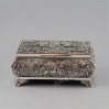 Szkatułka posrebrzana 461-4724