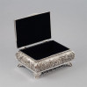 Szkatułka posrebrzana 461-4724