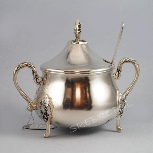 Cukiernica platerowana z szufelką polysk P-26 + P-16