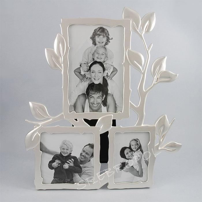 Ramka posrebrzana na 3 zdjęcia 469-9016