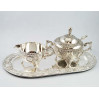 Komplet posrebrzany cukiernica i mlecznik SO.8803