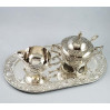 Komplet posrebrzany cukiernica i mlecznik SO.8803