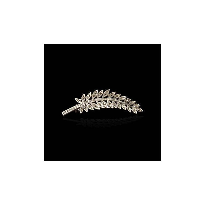 Broszka srebrna z markazytami BR JA 34/5 5.3g