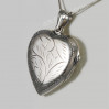 Zawieszka srebrna serce otwierane 69/T