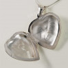 Zawieszka srebrna serce otwierane 69/T