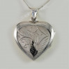 Zawieszka srebrna serce otwierane 69/T