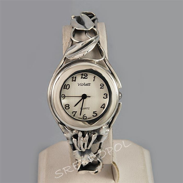 Zegarek srebrny damski Violett 52
