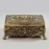 Mosiądzowana szkatułka na biżuterię 466-8112