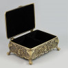 Mosiądzowana szkatułka na biżuterię 466-8112