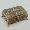 Mosiądzowana szkatułka na biżuterię 466-8112